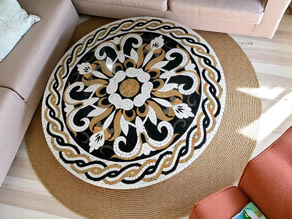 Handicraft Marble Top Coffee Table Perfect for Your Home